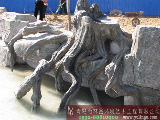 小品雕塑 塑石假山;青岛雕塑; 塑石假山|青岛雕塑|青岛雨林谷环境艺术工程有限公司
